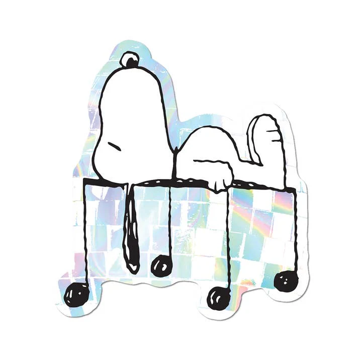 Disco Snoopy - Die Cut Sticker