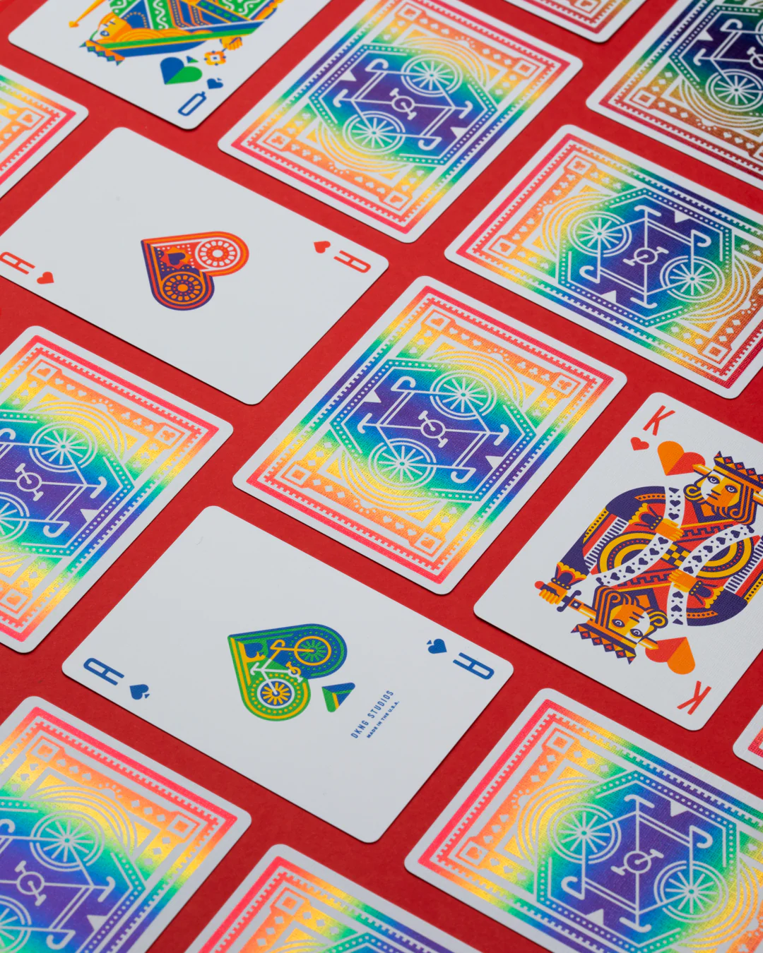 DKNG Rainbow Wheels Playing Cards - Image 2