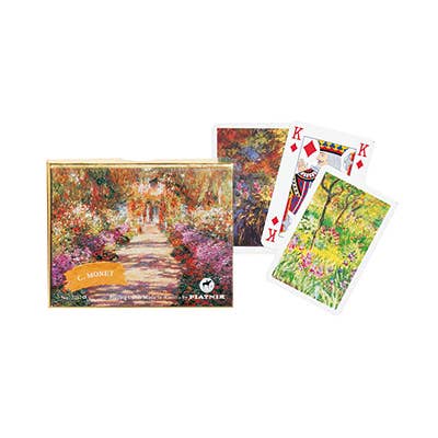 Monet Giverny Double Decks Playing Cards