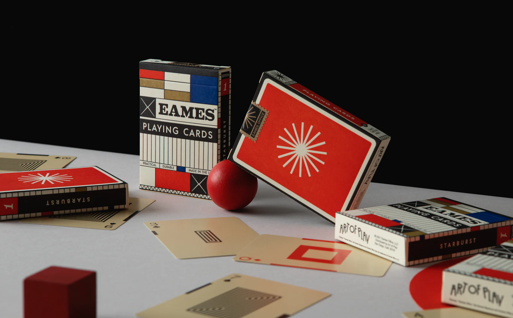 Eames "Starburst" Playing Cards - Image 2