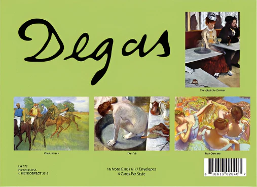 Edgar Degas Boxed Notecards - Image 2