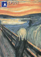 Edvard Munch-The Scream Lenticular Postcard - Image 2