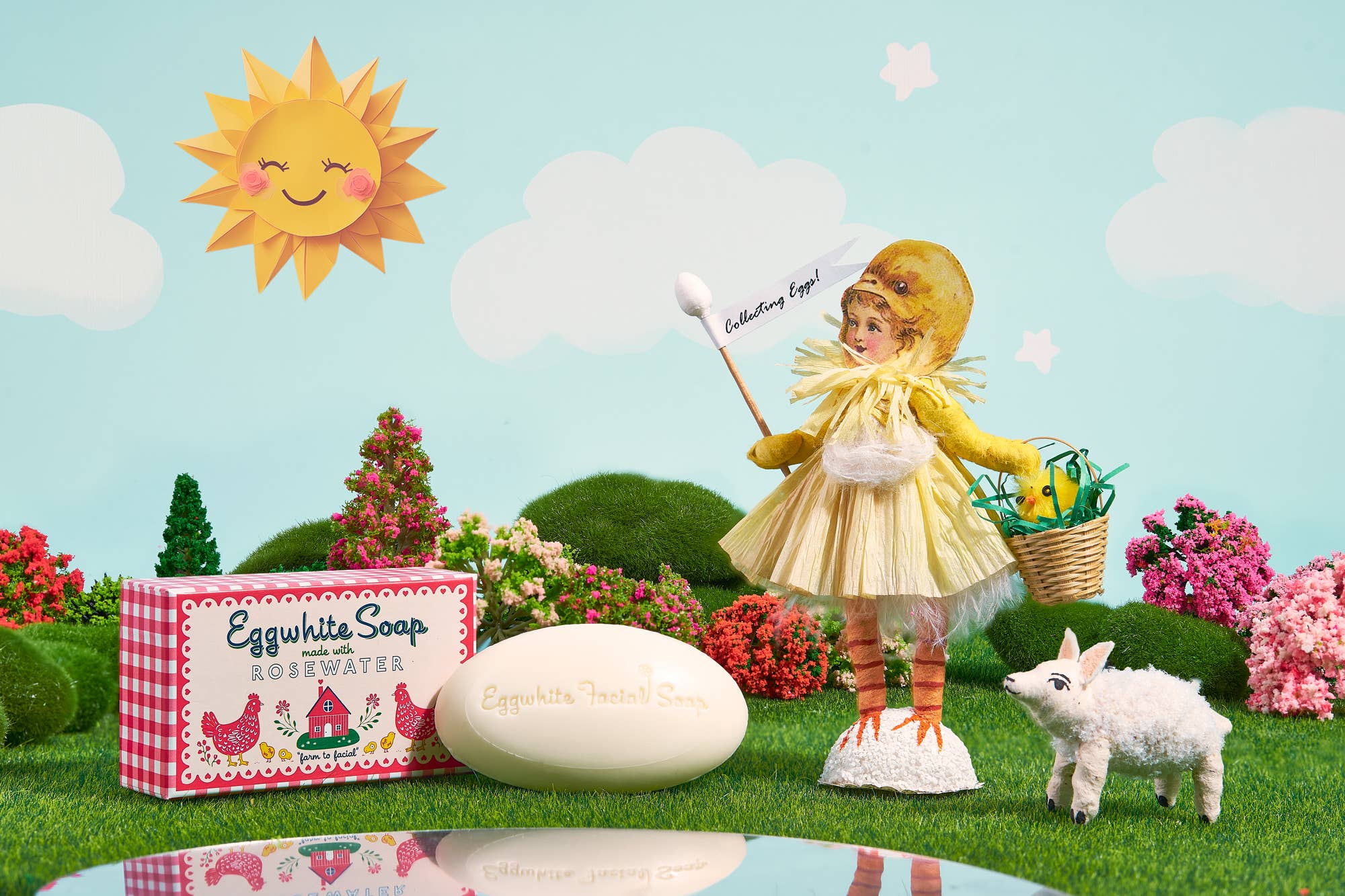 Eggwhite & Rosewater Facial Soap - Image 2