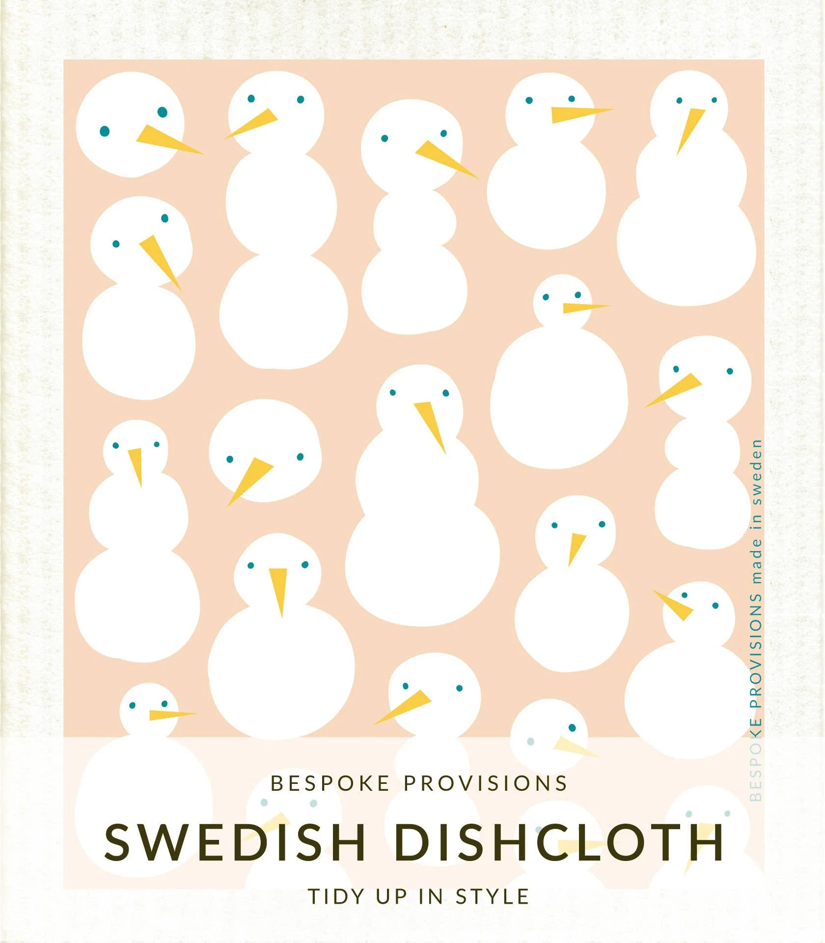 Fall/Winter Seasonal Swedish Dishcloth - Image 5
