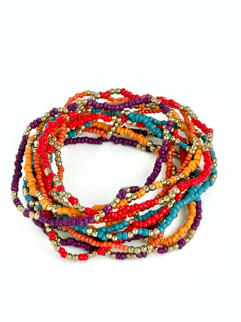 Festival Set of Stretchy Bracelets - Image 3