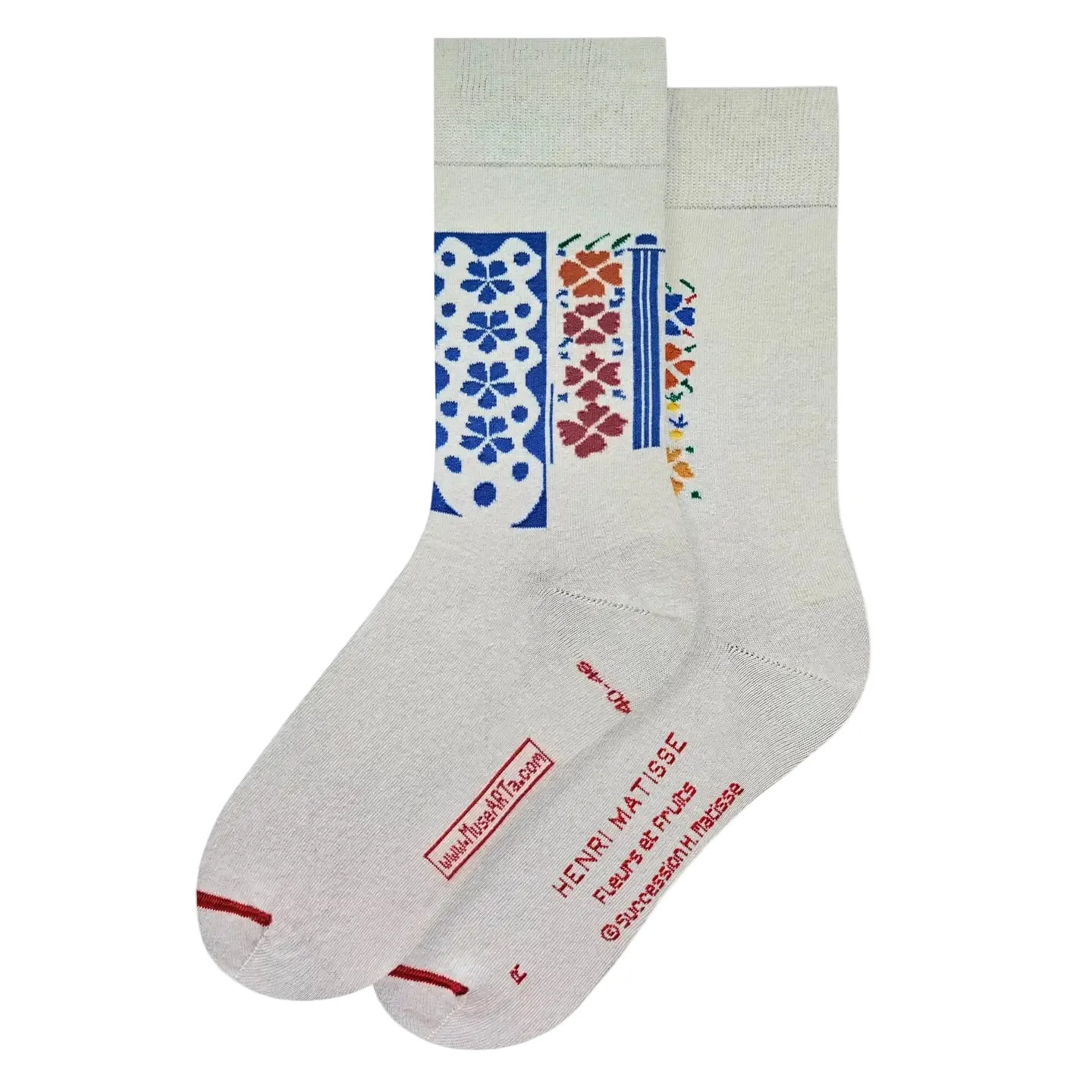 Henri Matisse - Flowers and Fruits Socks