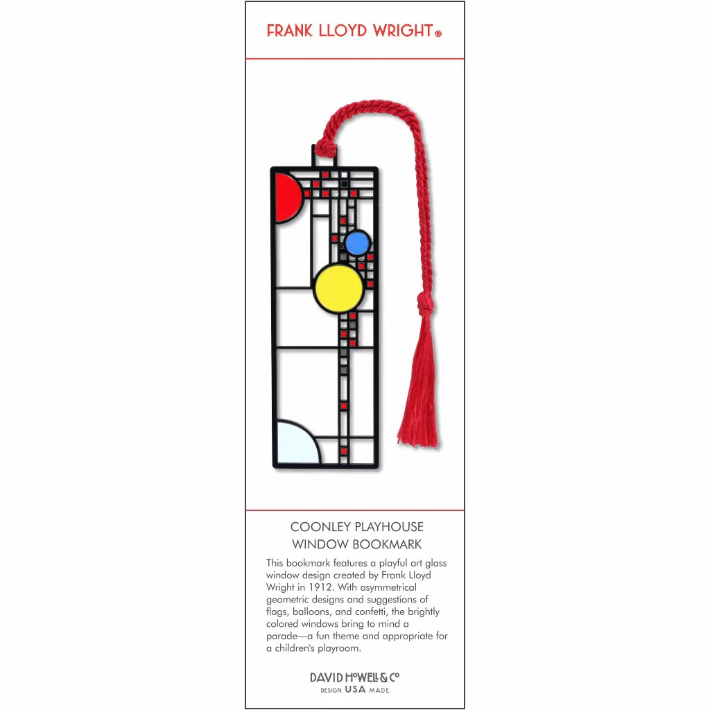 FLW Coonley Playhouse Window Bookmark - Image 2