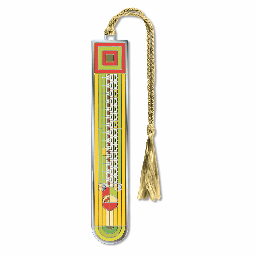 FLW Saguaro Forms Metal Bookmark