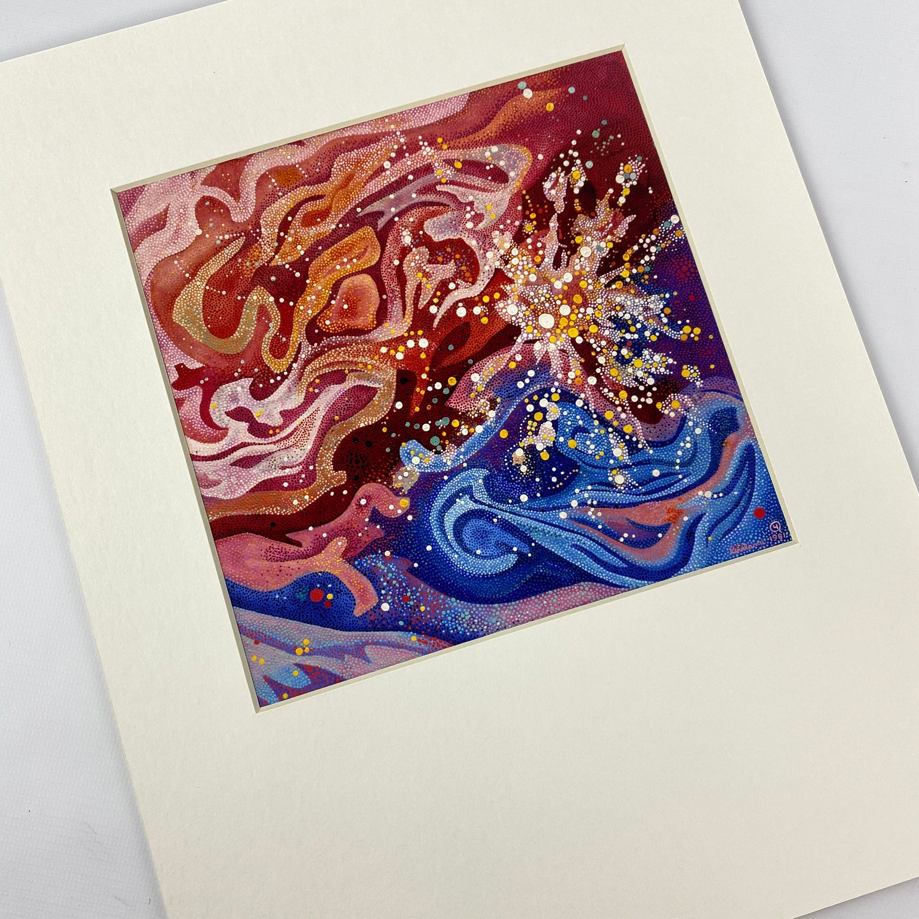 Forces of Energy Matted Print - Image 2