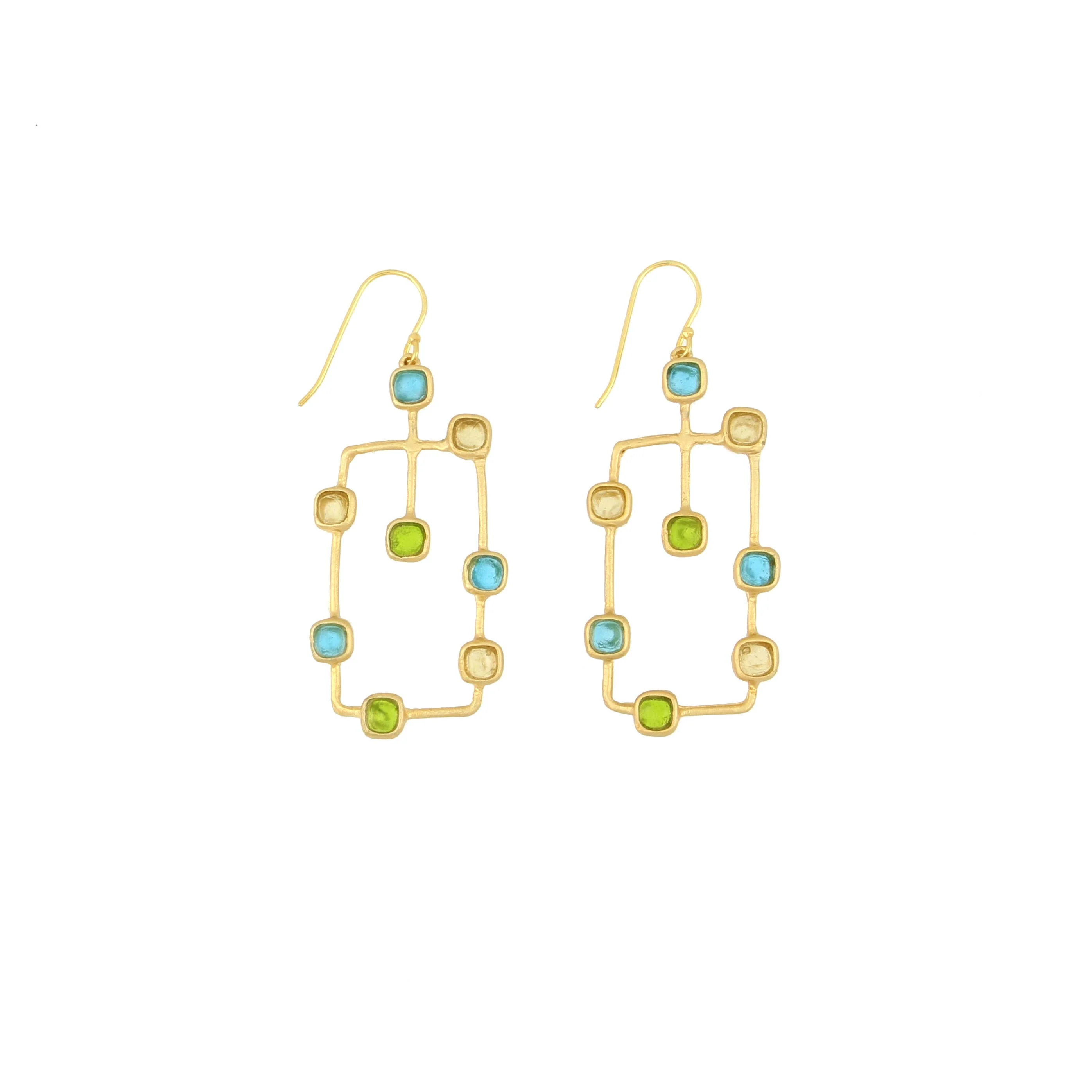 Fragment Large Wire Earrings
