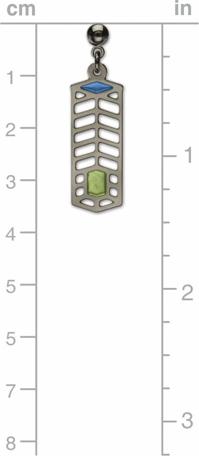 Frank Lloyd Wright Robie House Earrings - Image 3
