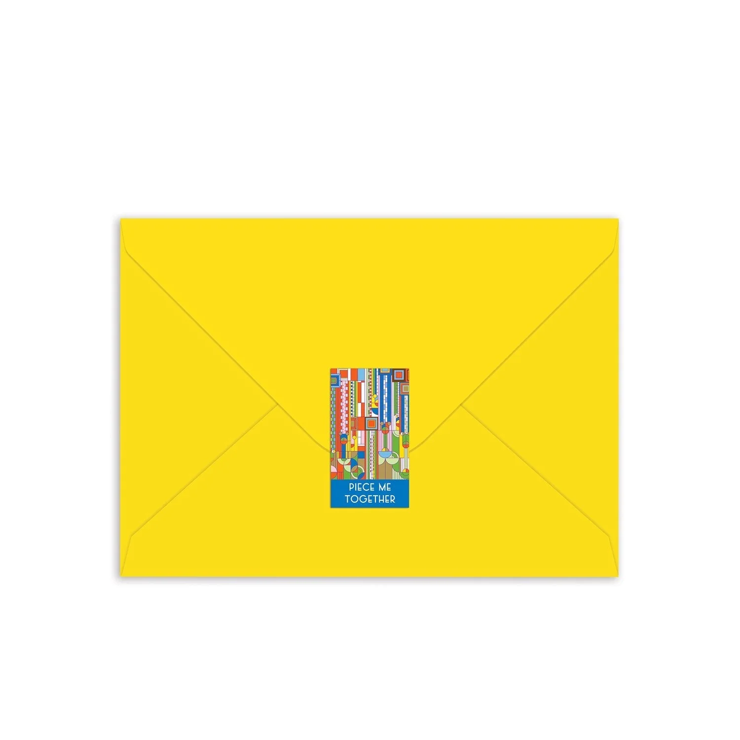 Frank Lloyd Wright Saguaro Forms & Cactus Flowers Greeting Card Puzzle - Image 4