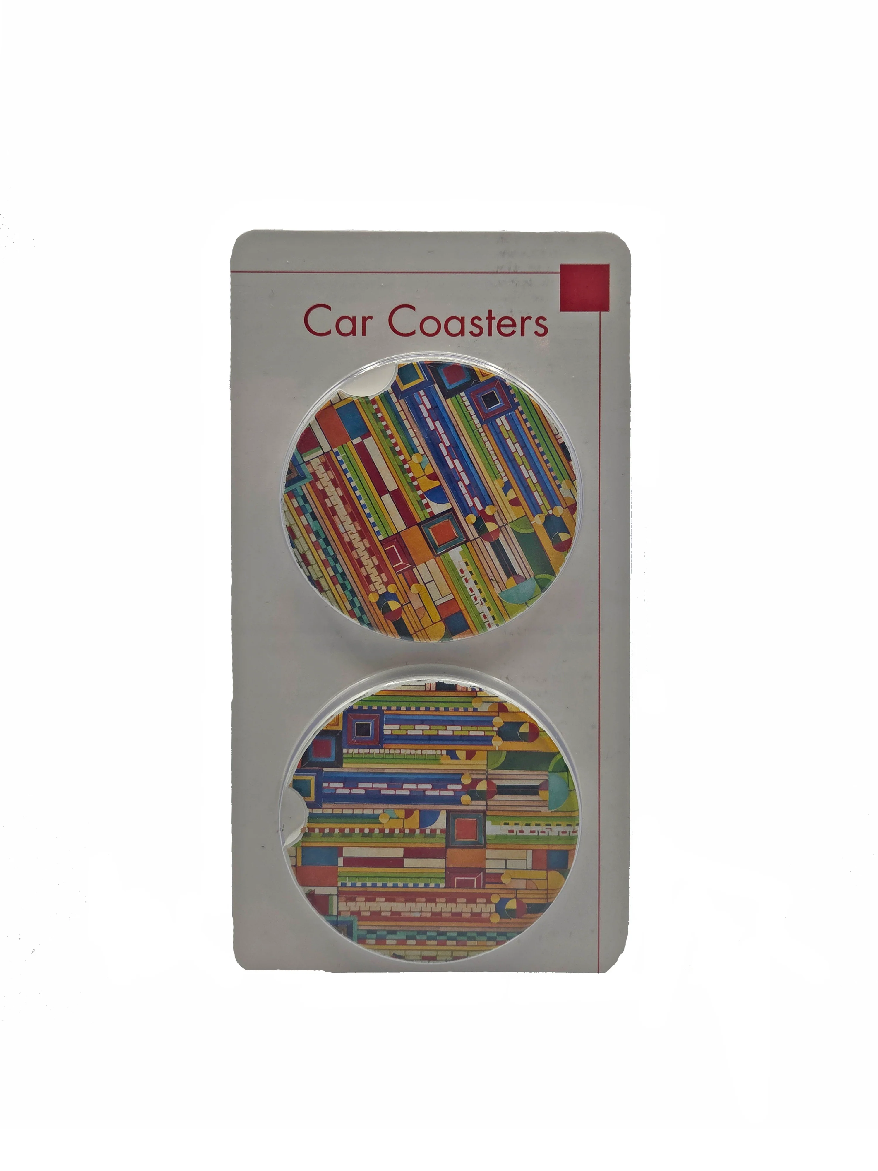 Frank Lloyd Wright Car Coasters (Set of 2) - Image 2
