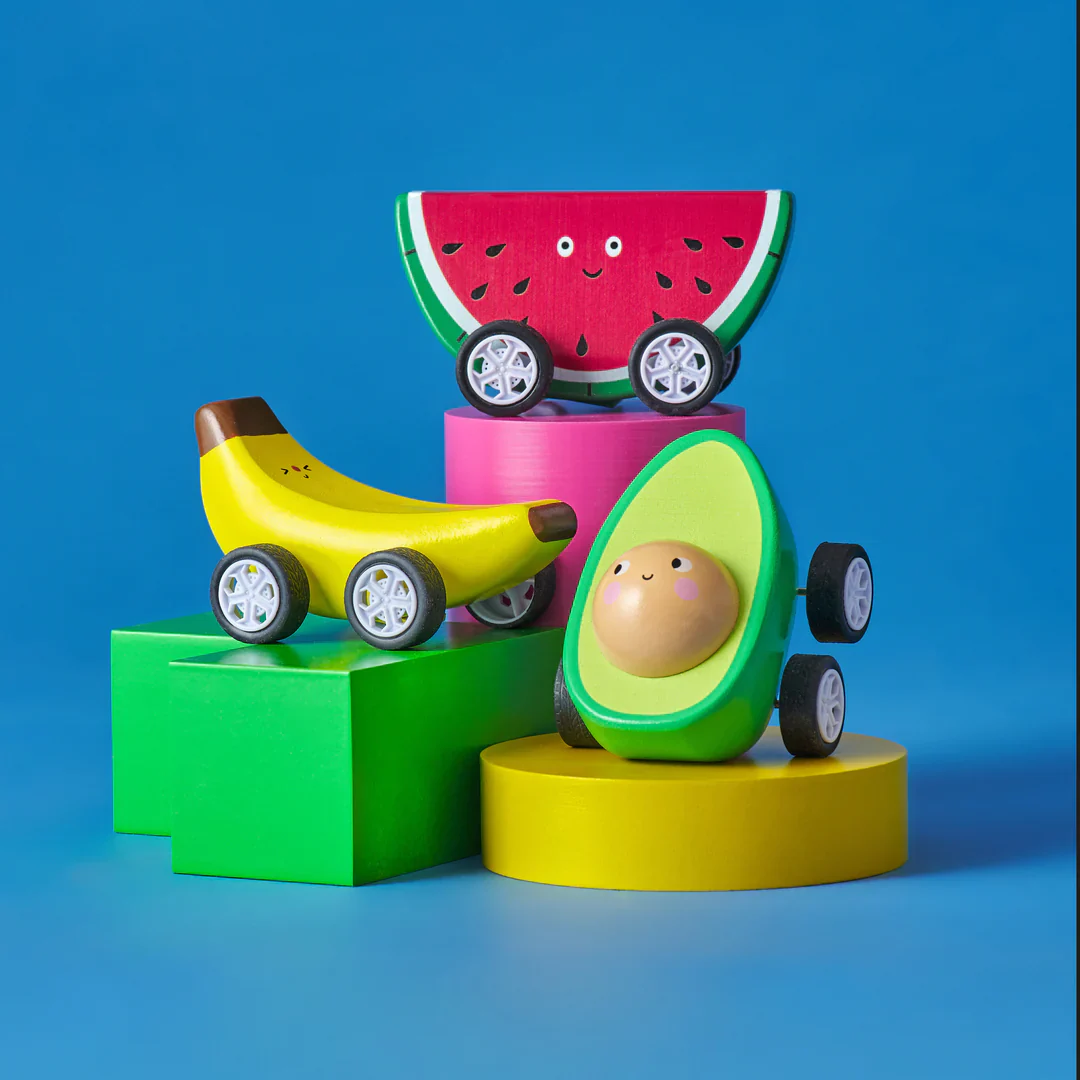 Fruit Fun Pullback Cars - Image 2
