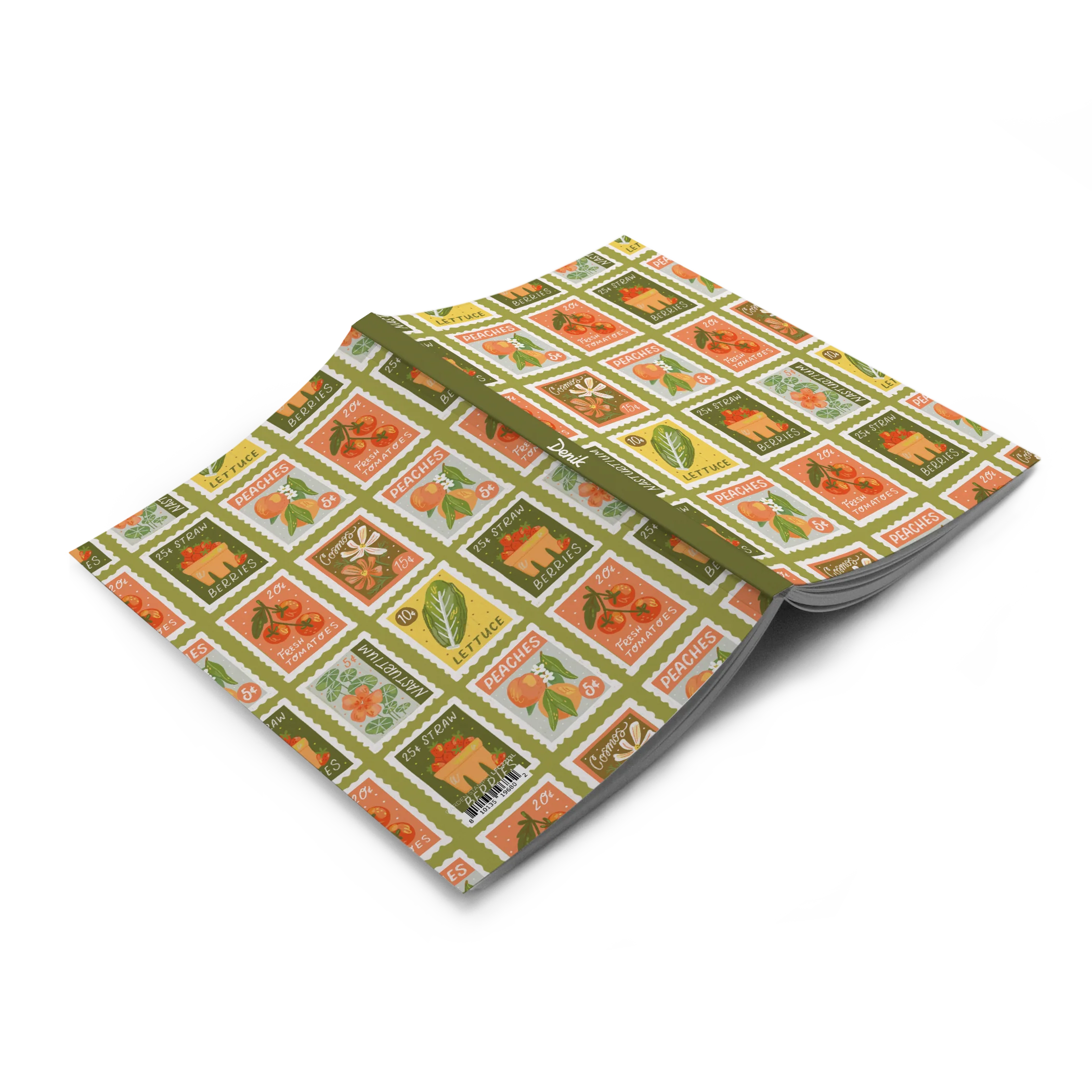 Garden Stamps Classic Layflat Notebook - Image 2