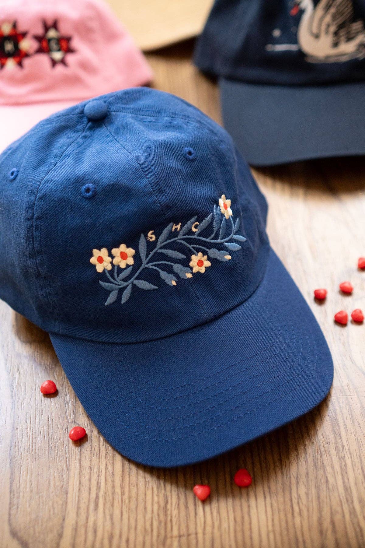 Garland Floral Hat | Embroidered Quilting Dad Hat - Image 2