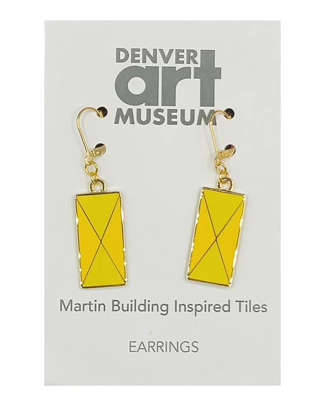 Gio Ponti Tile Earrings - Image 2