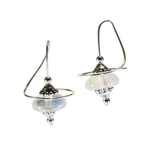Glass Orb Earrings - Image 2