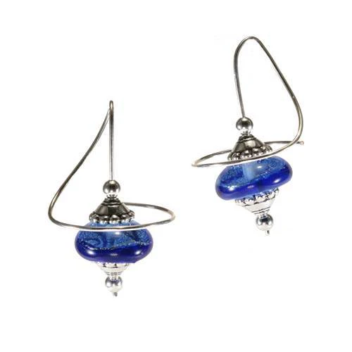 Glass Orb Earrings - Image 6