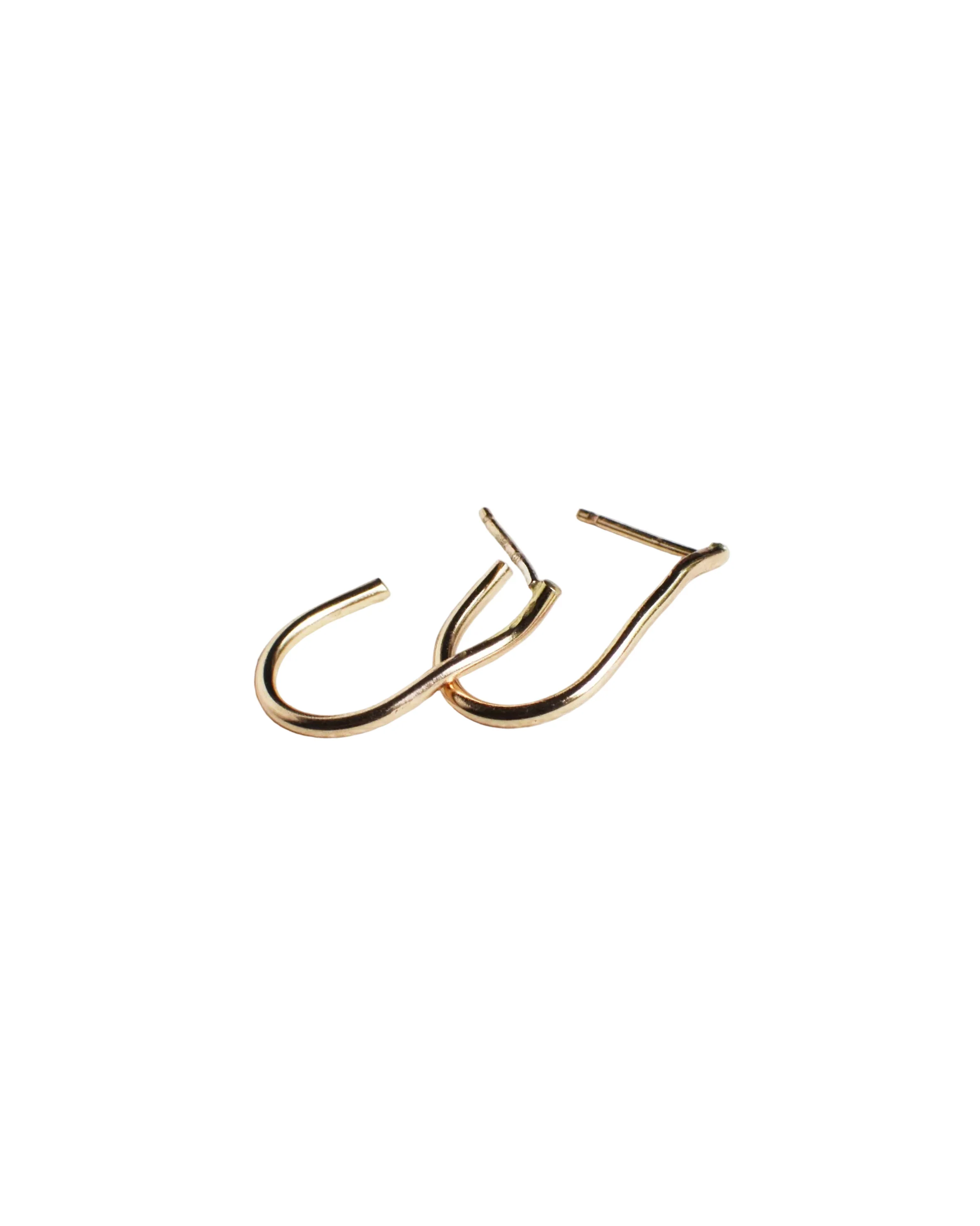 Gold Maeve Hoops