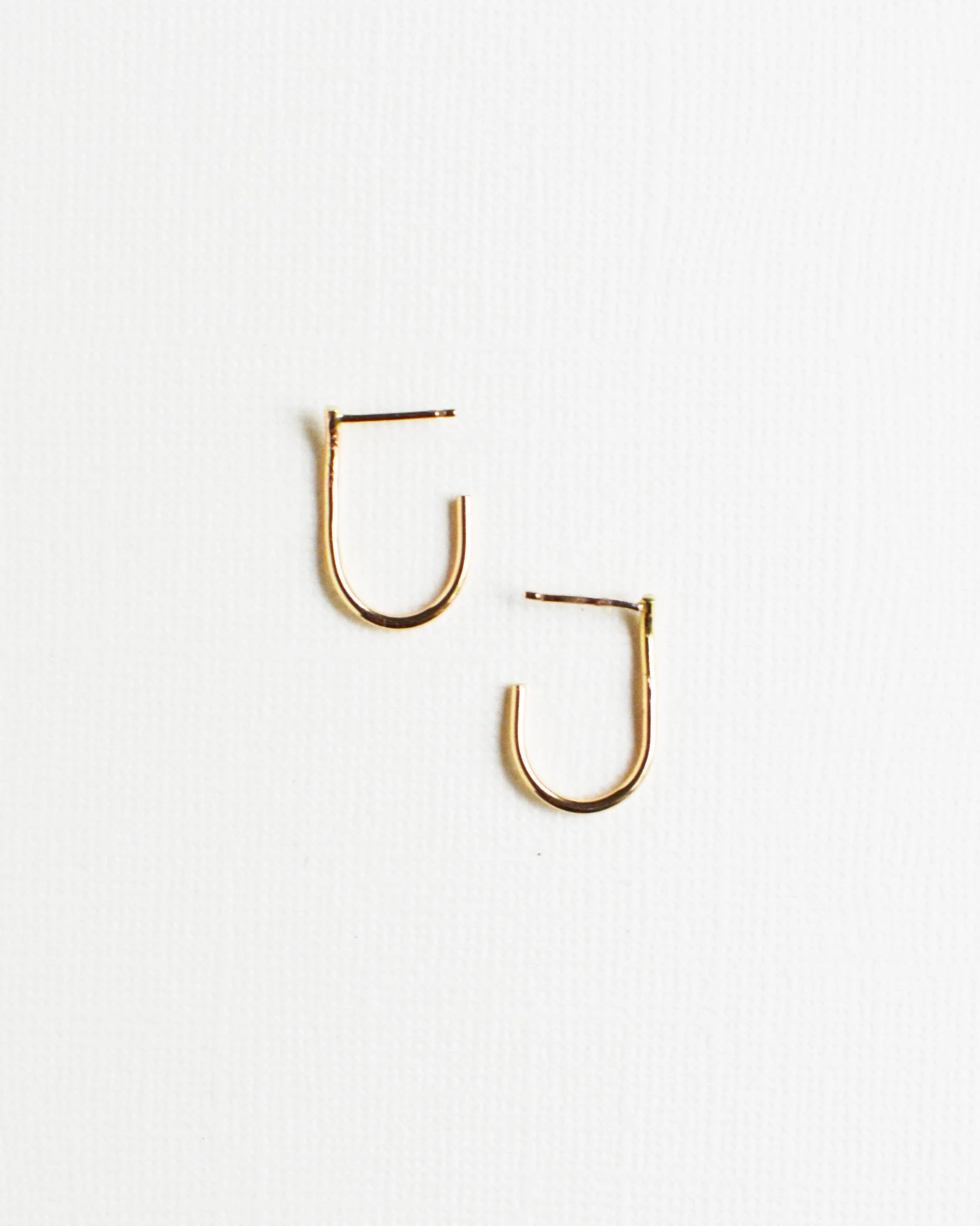 Gold Maeve Hoops - Image 2