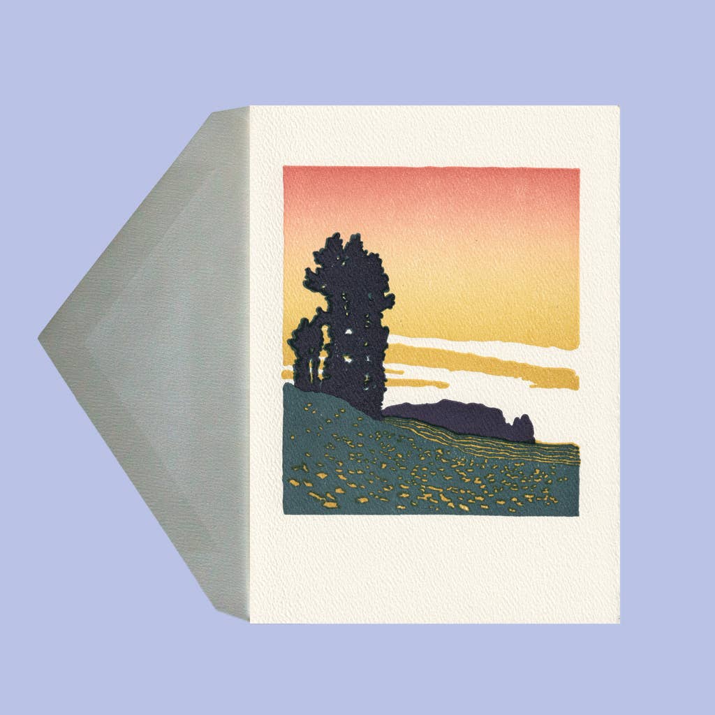 Golden Sunset Individual Card - Image 2