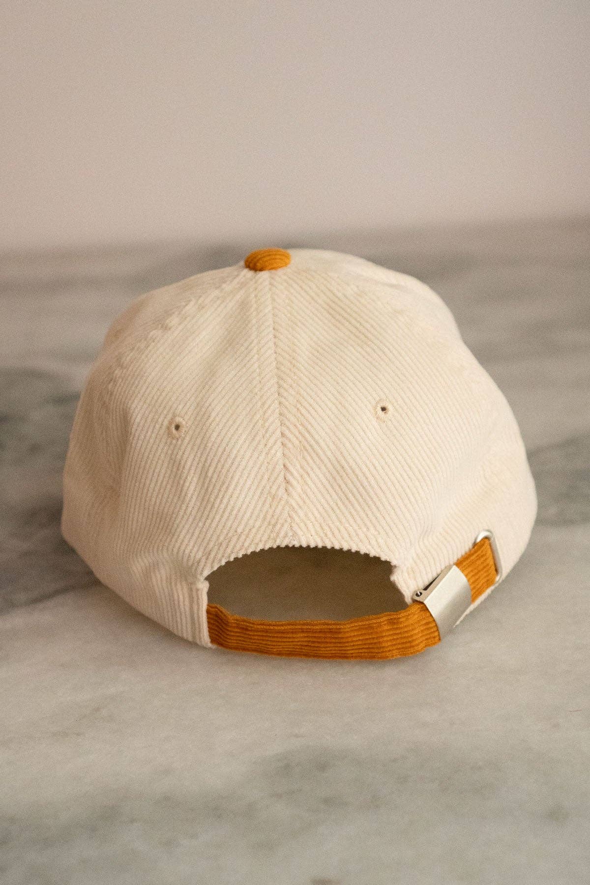 Googly Banana Patched Corduroy Dad Hat - Image 3