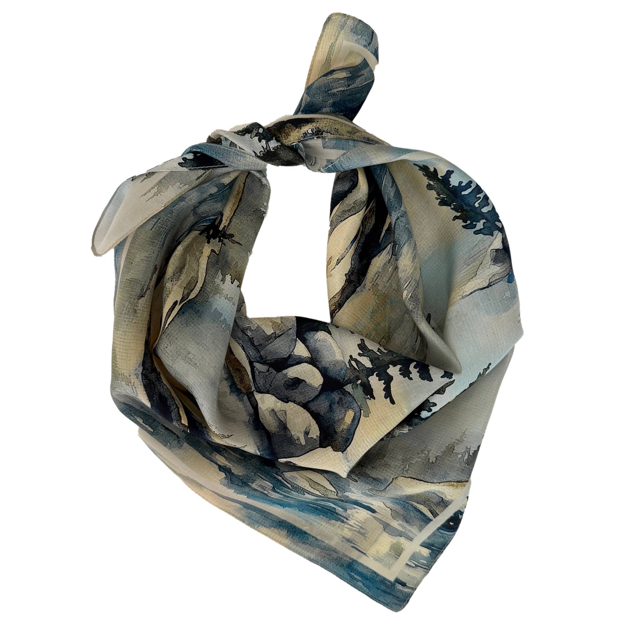 Granby 100% Silk Square Scarf