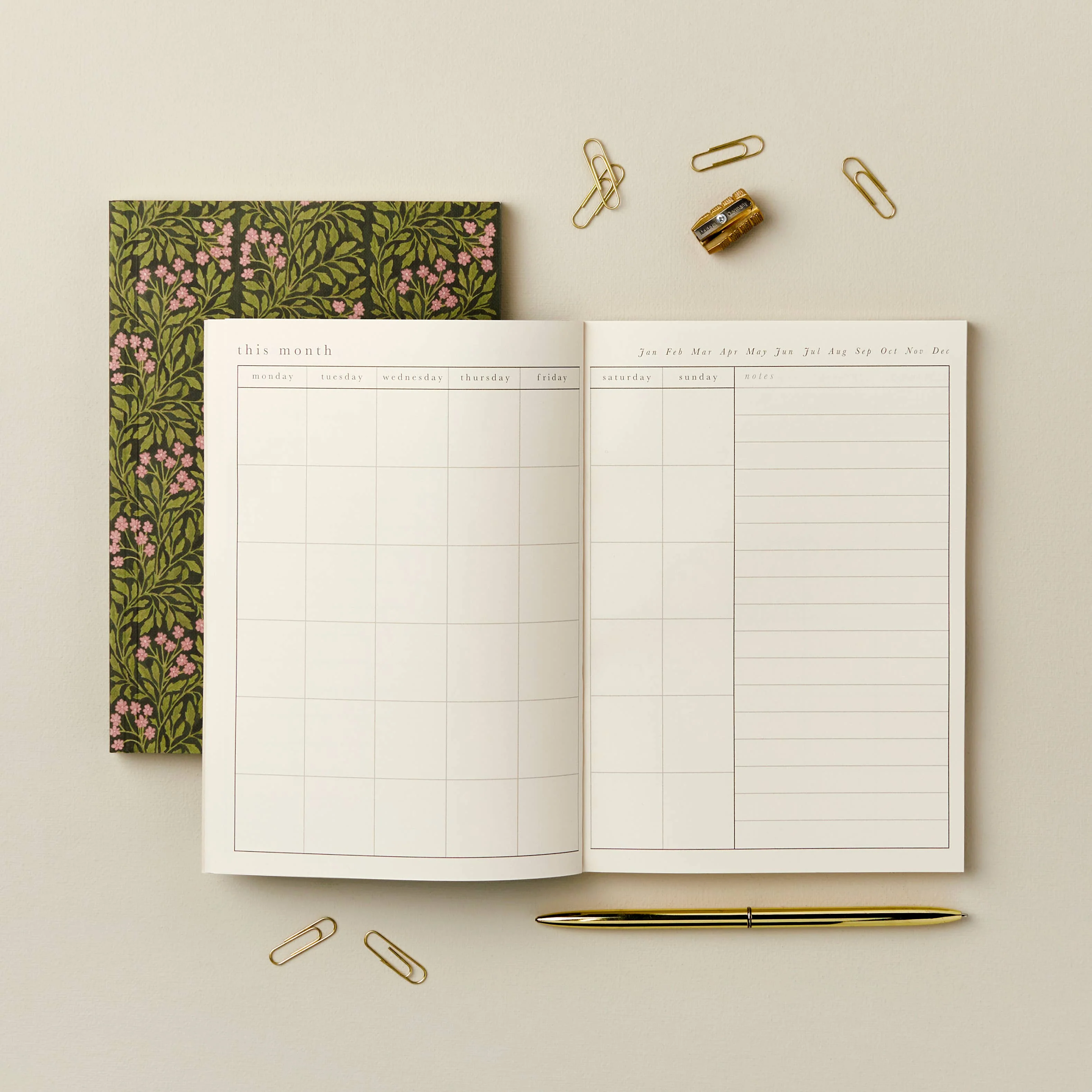 Green Flora Weekly Planner - Image 3