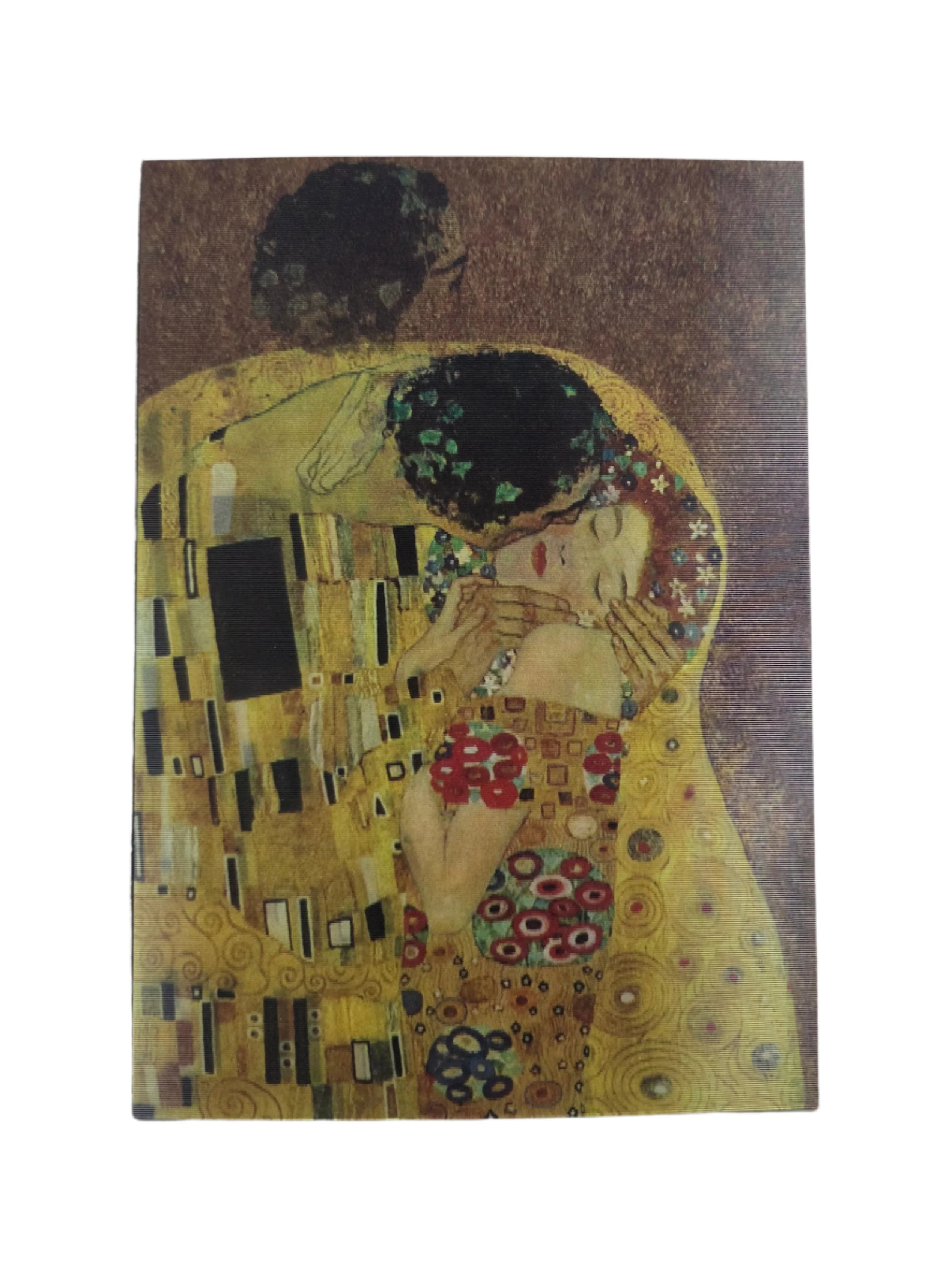 Gustav Klimt-The Kiss Lenticular Postcard