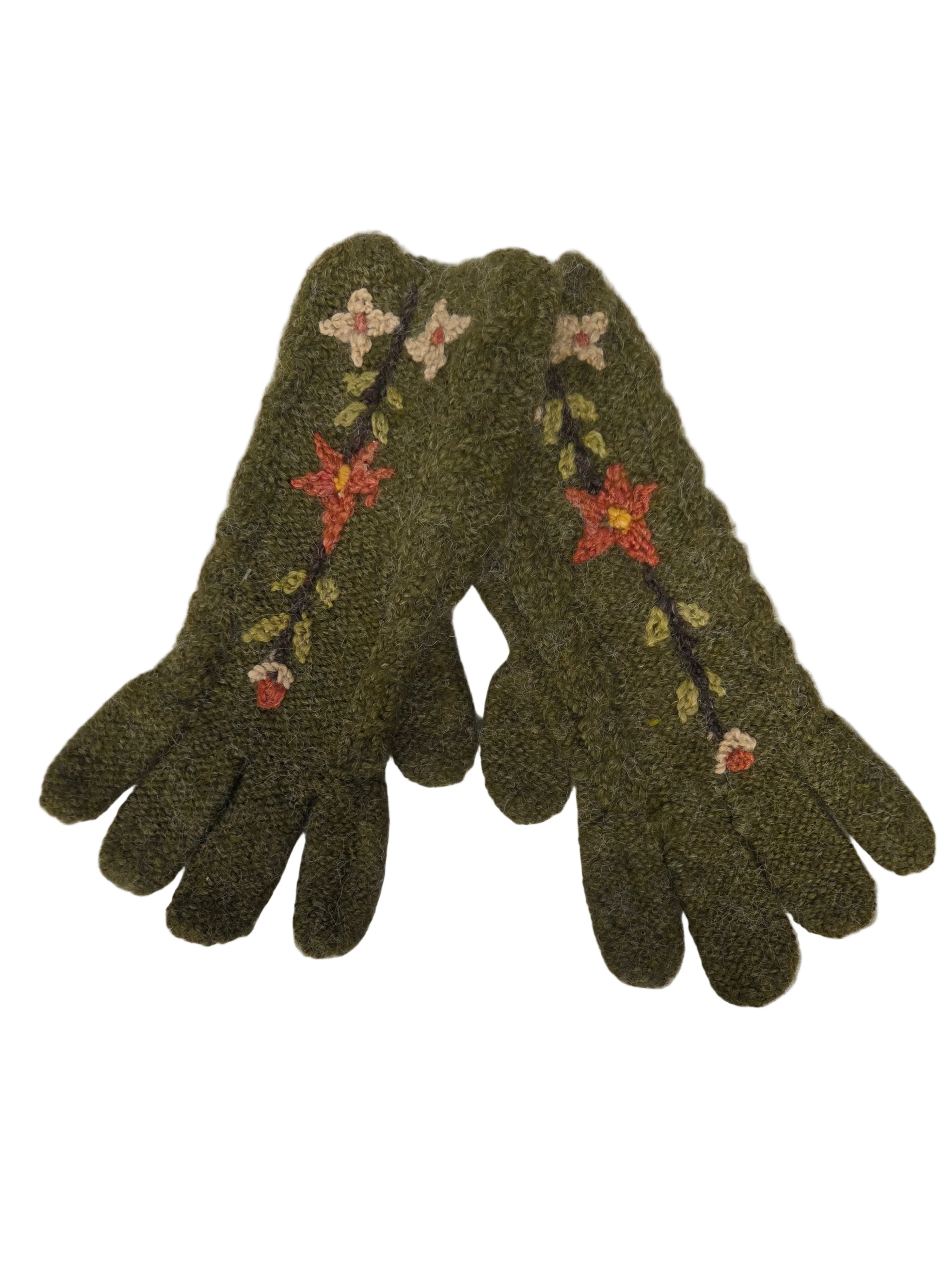 Hand Knit French Gloves - Image 3