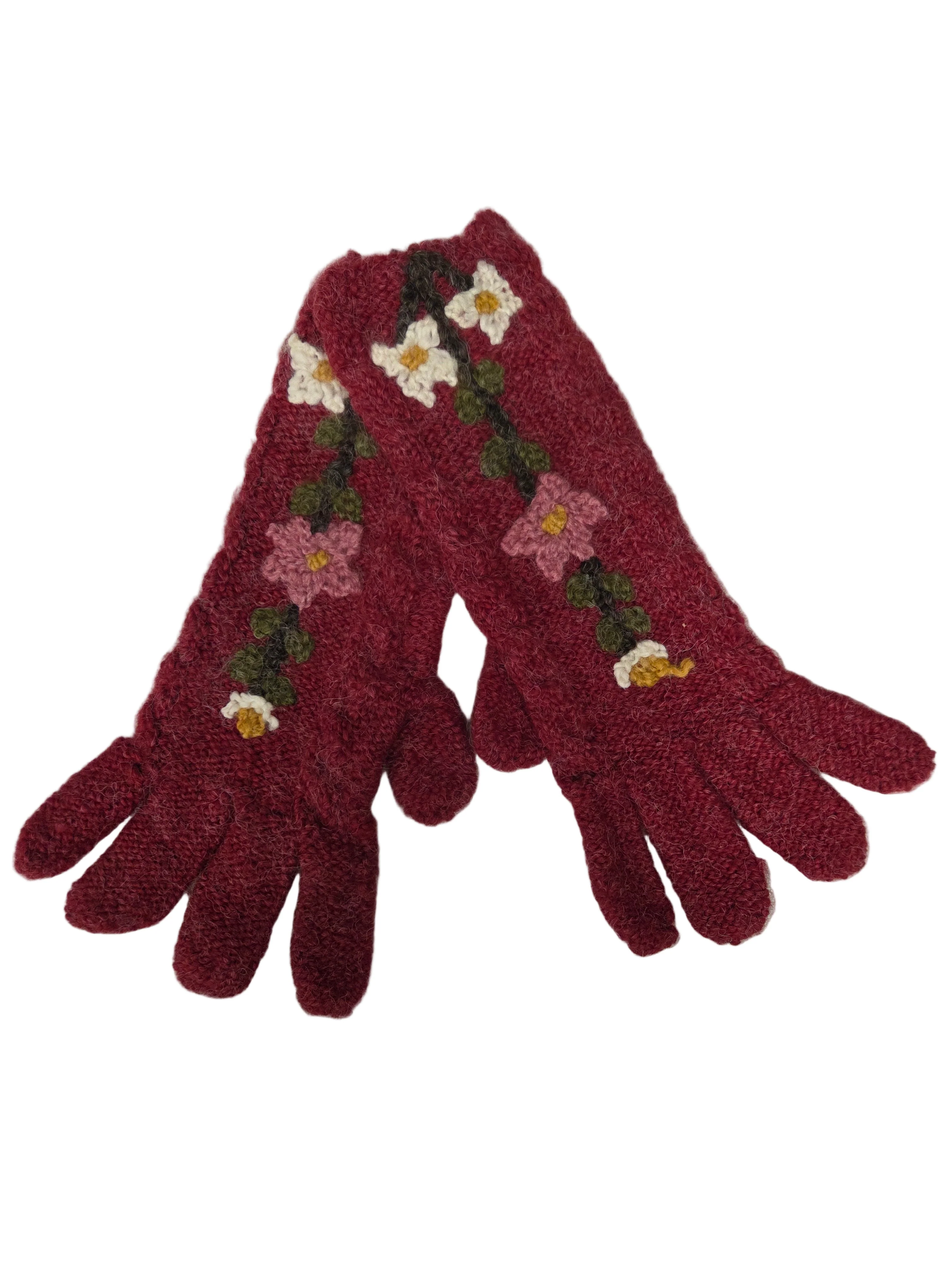 Hand Knit French Gloves - Image 4