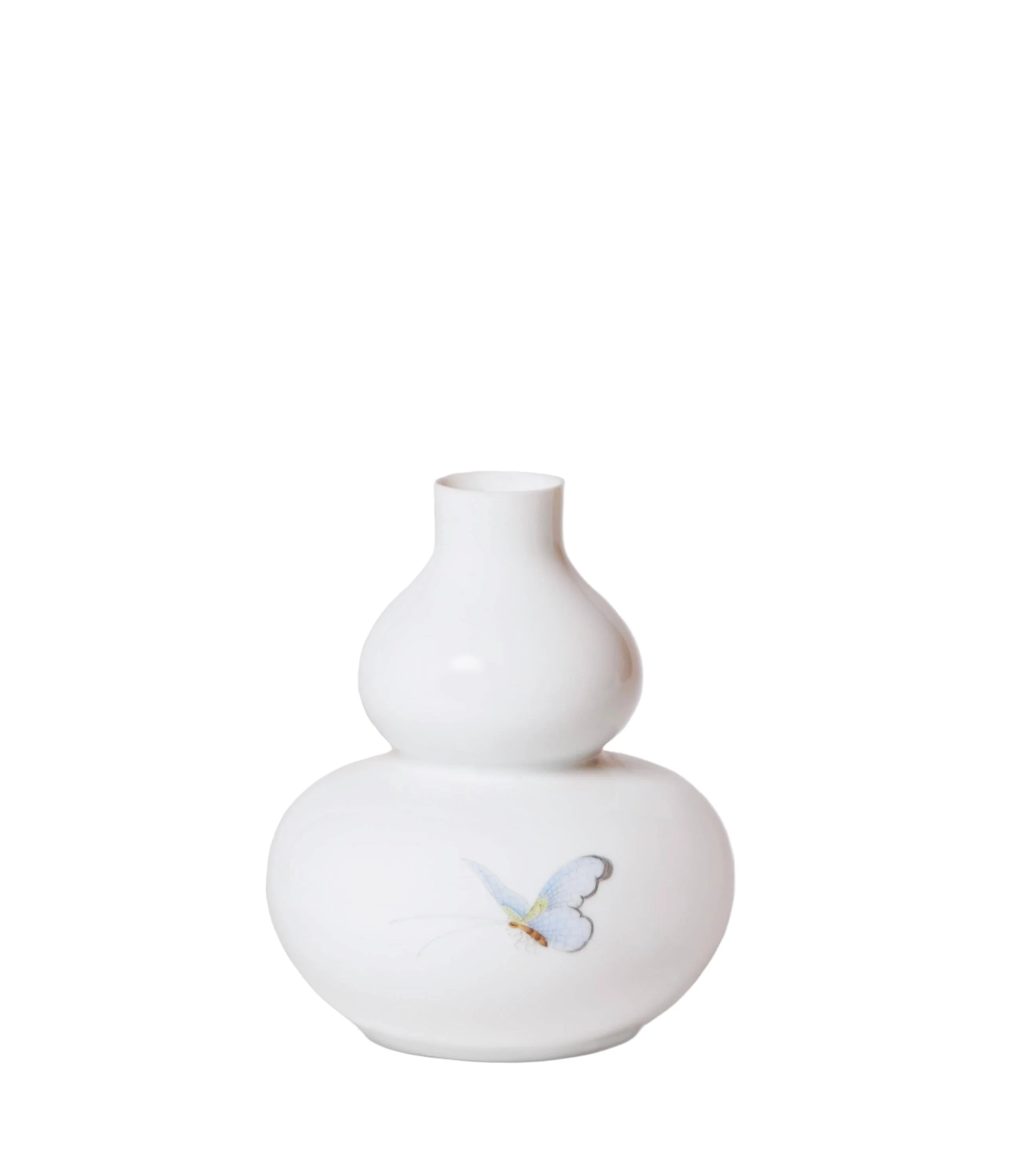 Hand Painted Porcelain Mini Gourd Vase