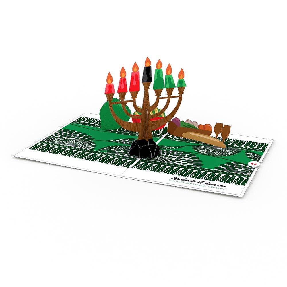 Happy Kwanzaa Pop-Up Card - Image 4