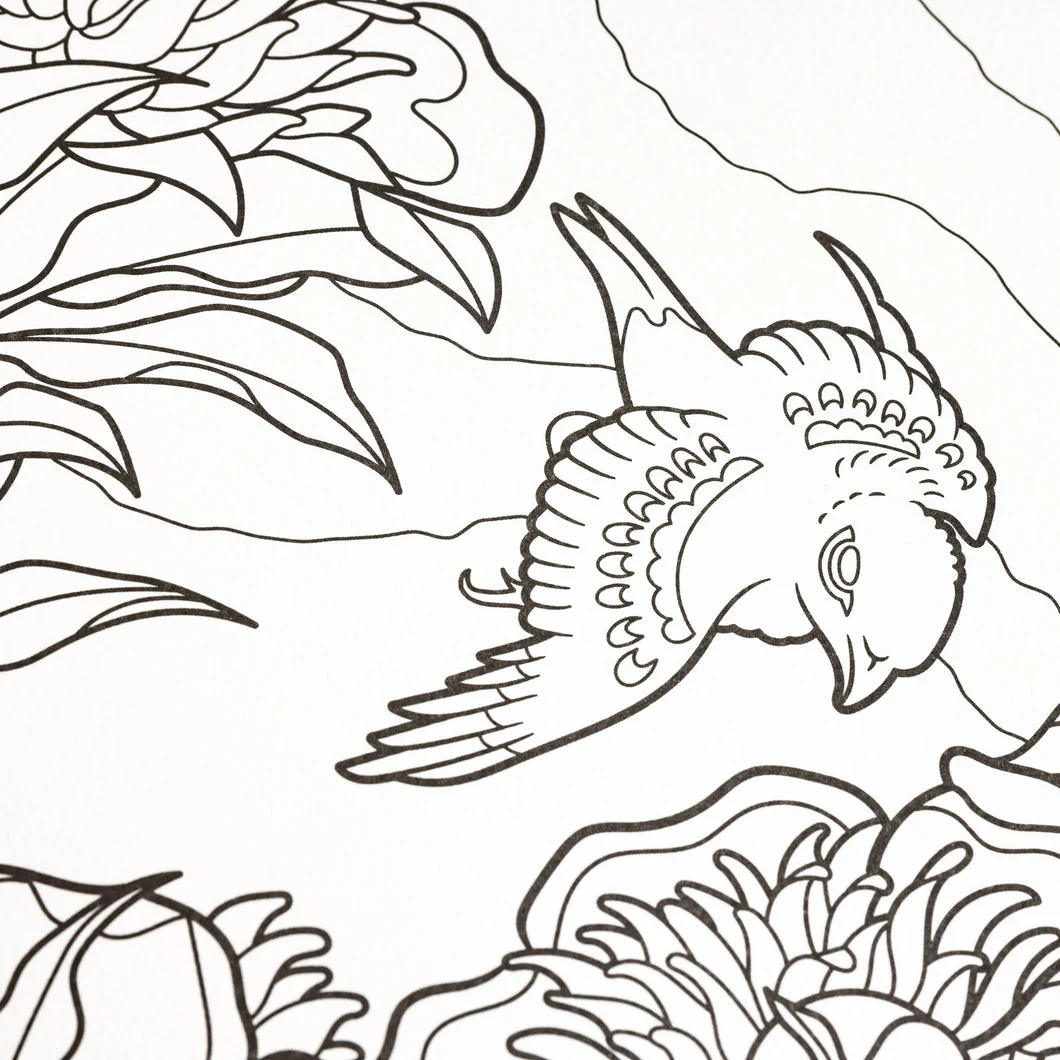 Hokusai Coloring Book - Image 3