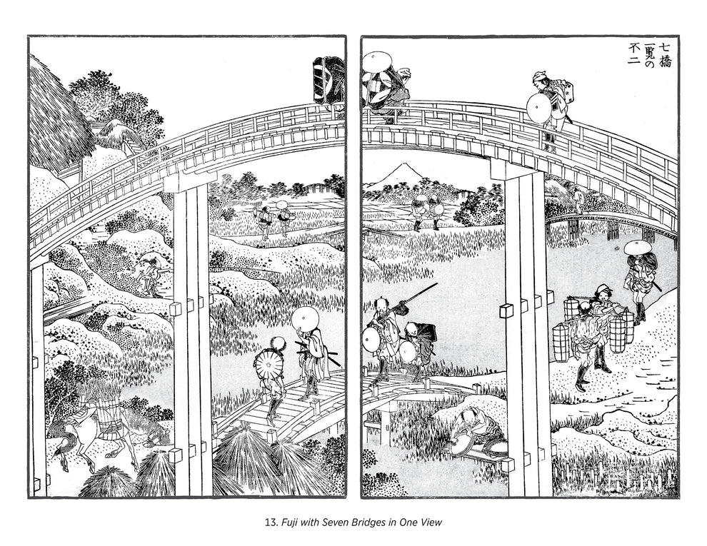 Hokusai: Views of Mt. Fuji Coloring  Book - Image 4