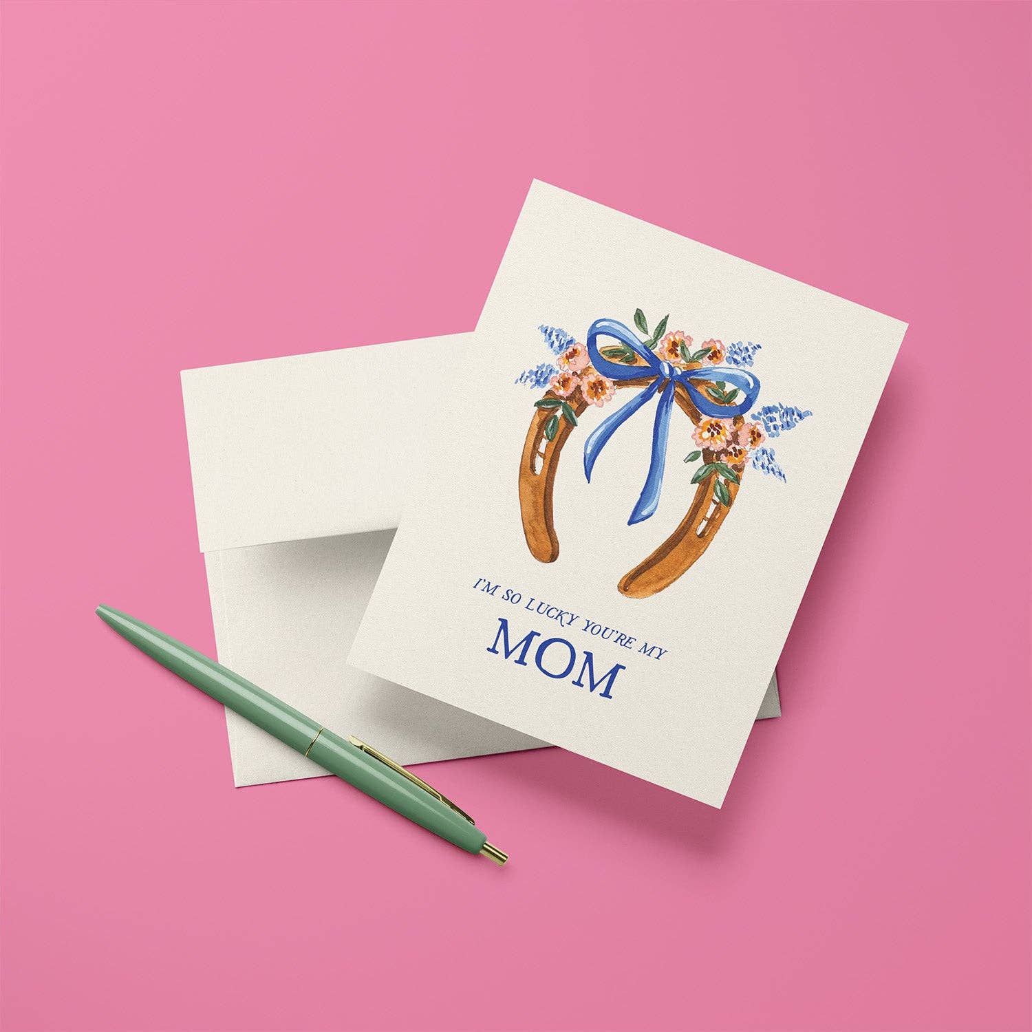 Horseshoe Mother's Day Greeting Card - Image 2