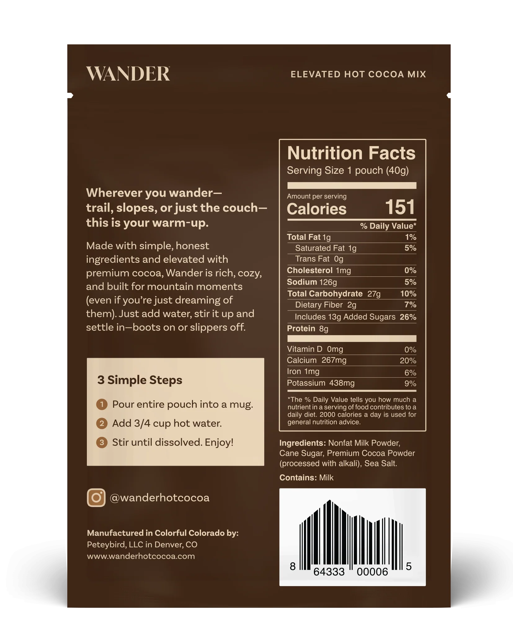 Wander Hot Cocoa Mix - Image 3