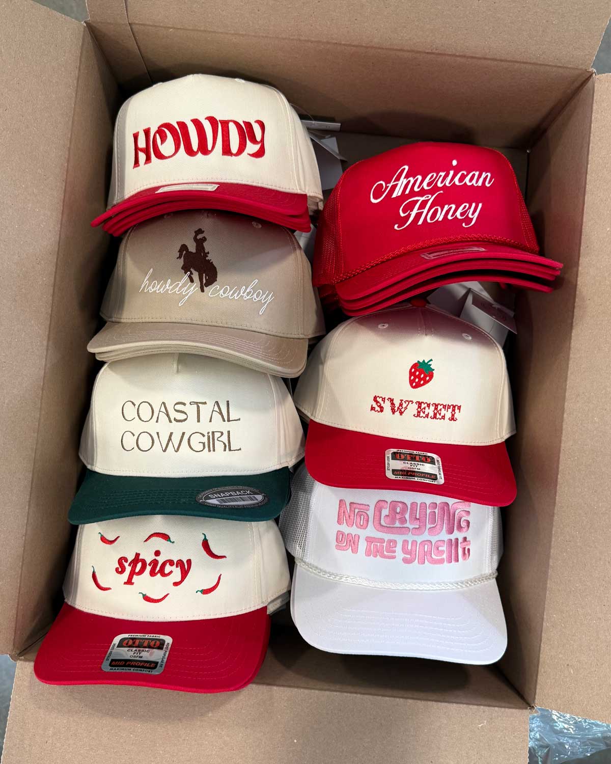 Howdy Embroidered Hat - Trendy Western 5 Panel Cap - Image 5