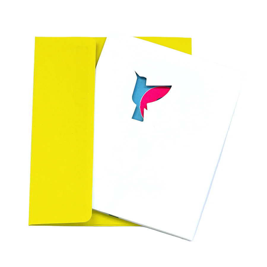 Flowers and Birds Pop Up Card