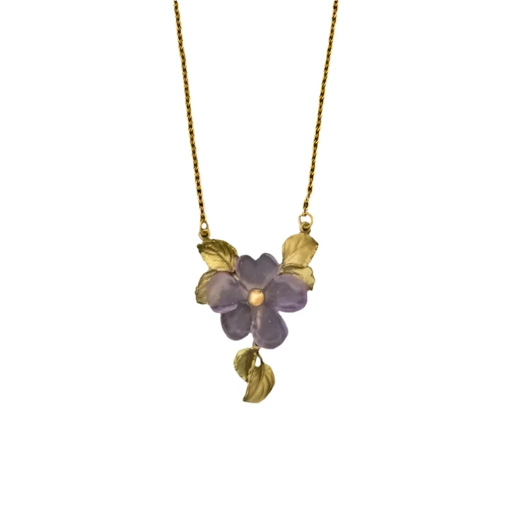 Impatiens Purple Pendant