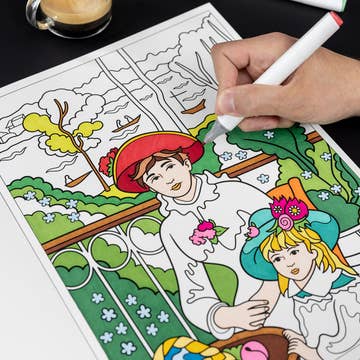 Impressionism Coloring Book - Image 3