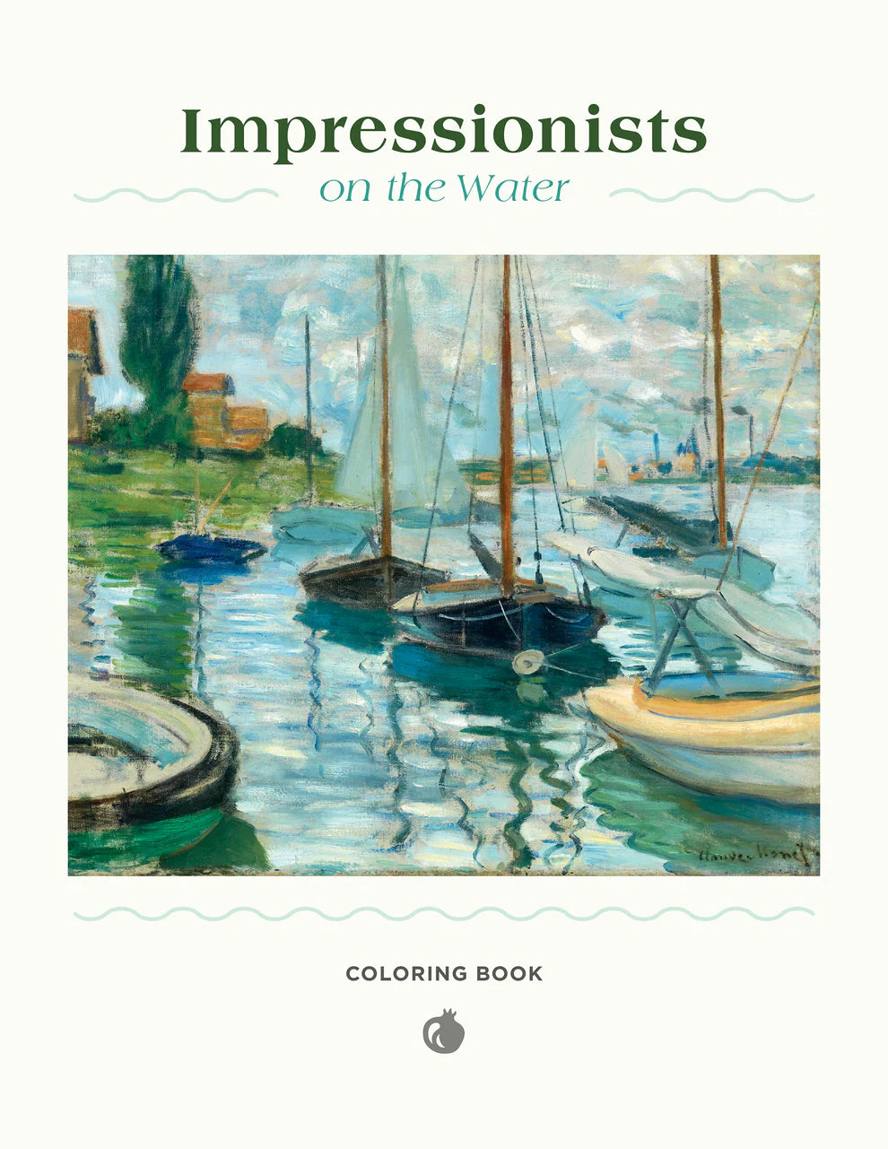 Impressionists on the Water Coloring Book