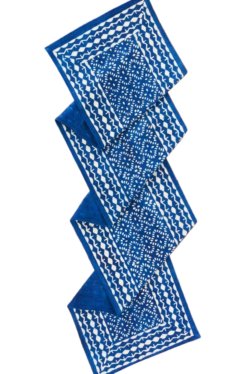 Indigo Table Runner