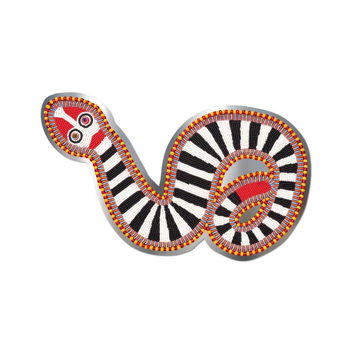 Jeffrey Gibson Snake Sticker