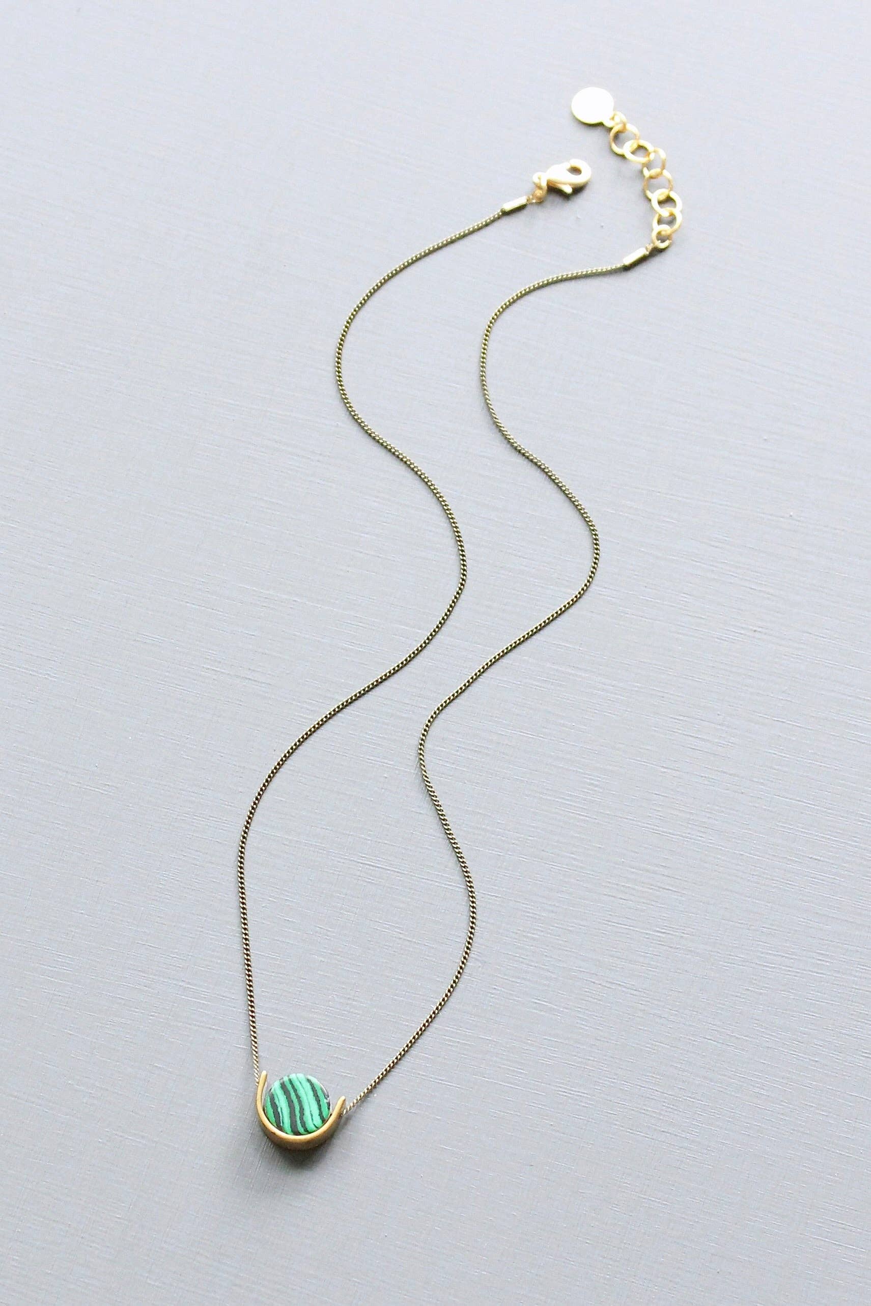 Malachite Mini Necklace - Image 4