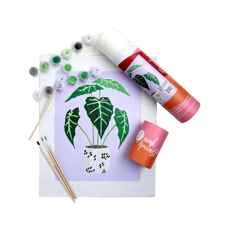 Just Leafy Paint by Number