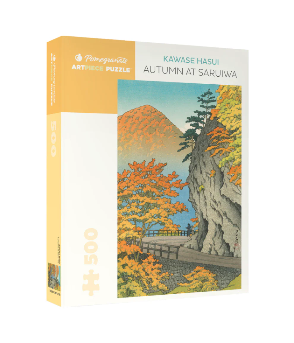 Kawase Hasui: Autumn at Saruiwa 500-piece Jigsaw P