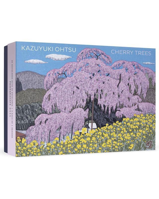 Kazuyuki Ohtsu: Cherry Trees Boxed Notecard Assort
