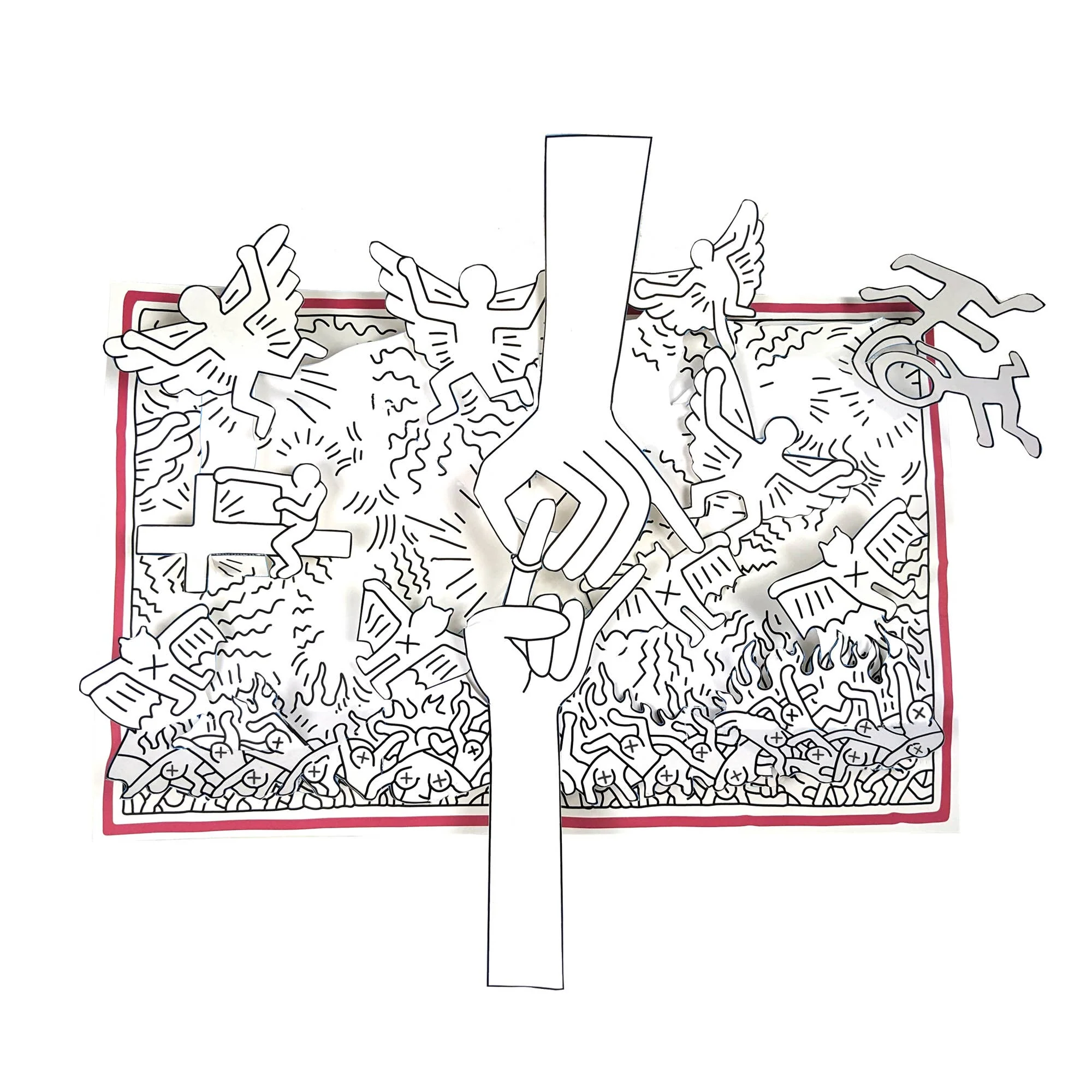 Keith Haring Pop Up Book - Image 3